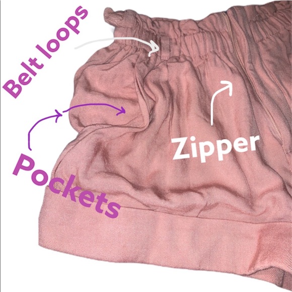 Bar III // Soft Casual Spring Colors Shorts with Pockets - Picture 5 of 6